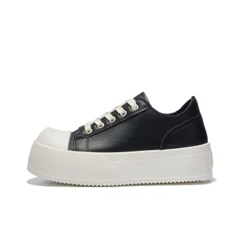 Georgina Goodman Anti Slip And Wear Resistant Lightweight Low Top Skateboard Shoes Unisex Black
