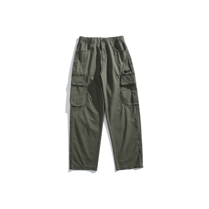 ROBINHOOD Casual Pants Unisex Khaki-8