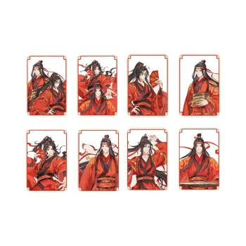TENGXUNSHIPINCAOCHANGDI Demon Path Patriarch New Year Collection Acrylic Transparent Card Photo Cards