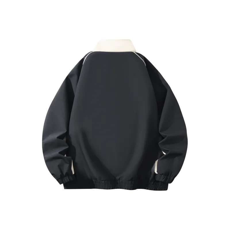 BOBBY ABLEY Jackets Coats Unisex Black Beige-1