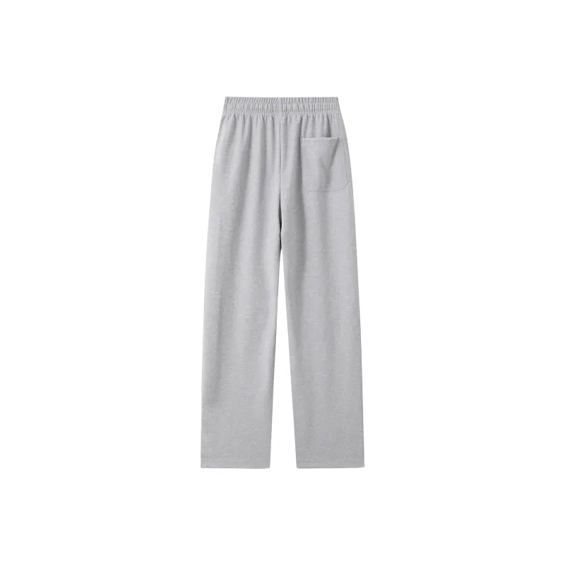 TINA GIA Knitted Sports Pants Unisex Beige Apricot-11