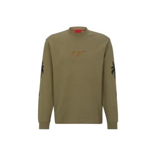 HUGO BOSS T Shirts Men Light Green