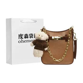 Dusen Kangaroo PU Crossbody Bag, Shoulder Bag Regular Women's Multicolor