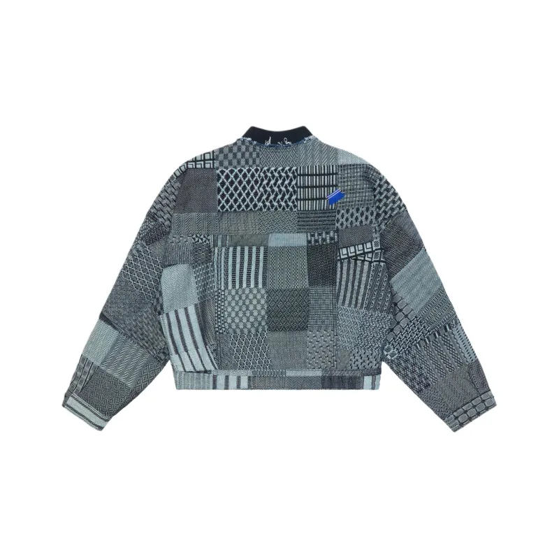 ADER ERROR Semi Oversized Fit Trucker Jacket 'Blue'-1