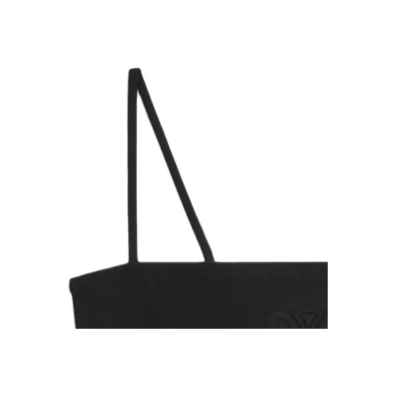 CELINE Triomphe Matte Jersey Bandeau Top-4