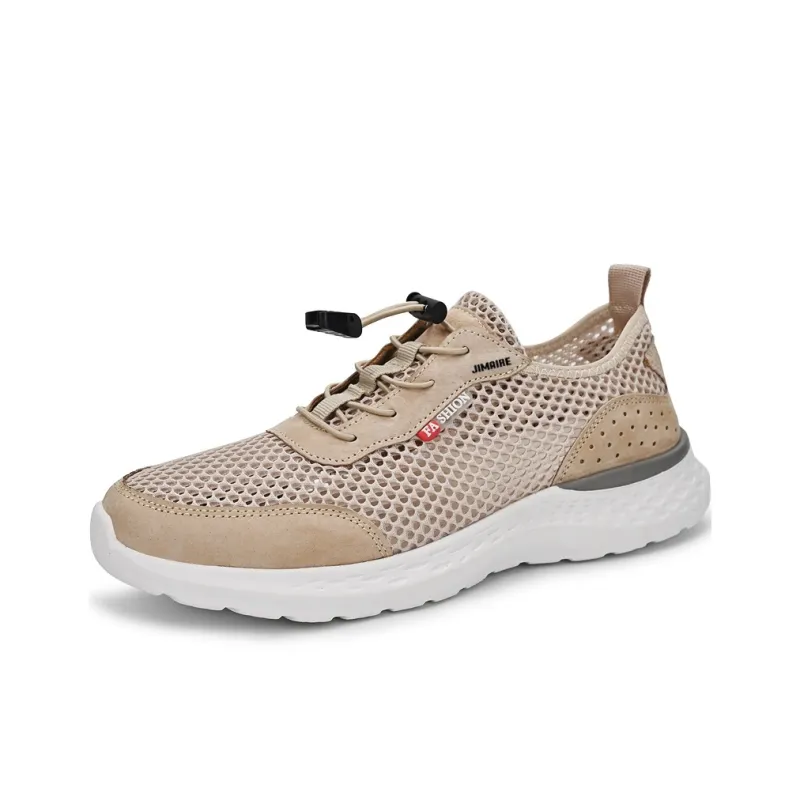 King Jinmai Slip Resistant Breathable Quick Dry Lightweight Low Top Casual Shoes Men's-1