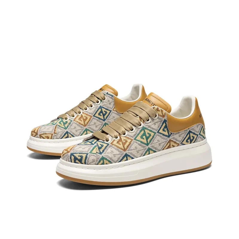 Jerden Smith Slip Resistant, Abrasion Resistant, Breathable Low Top Skateboard Shoes Men's-5