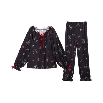 GUKOO x Mikko Pajama Set Women's Graphite Gray