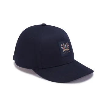 Tommy Hilfiger Cotton Baseball Caps Men's Navy Blue