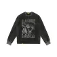 Vintage Black Long-Sleeved
