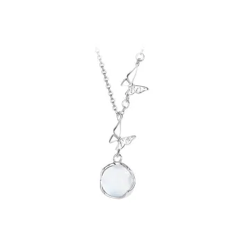 PUTUOSHANWENCHUANG Chalcedony Necklaces Women's