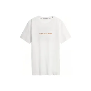 CALVIN KLEIN T Shirt Unisex Litchi Meat White