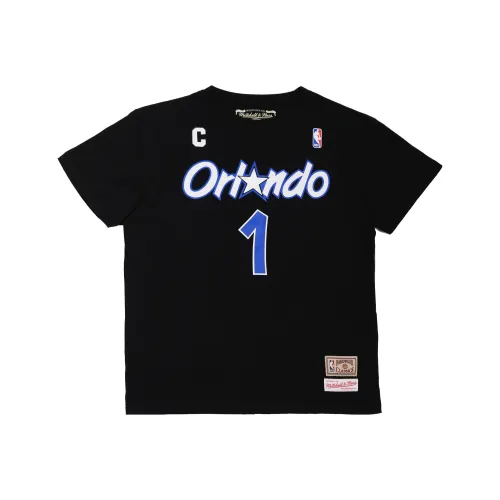 Mitchell & Ness T Shirt Unisex Black