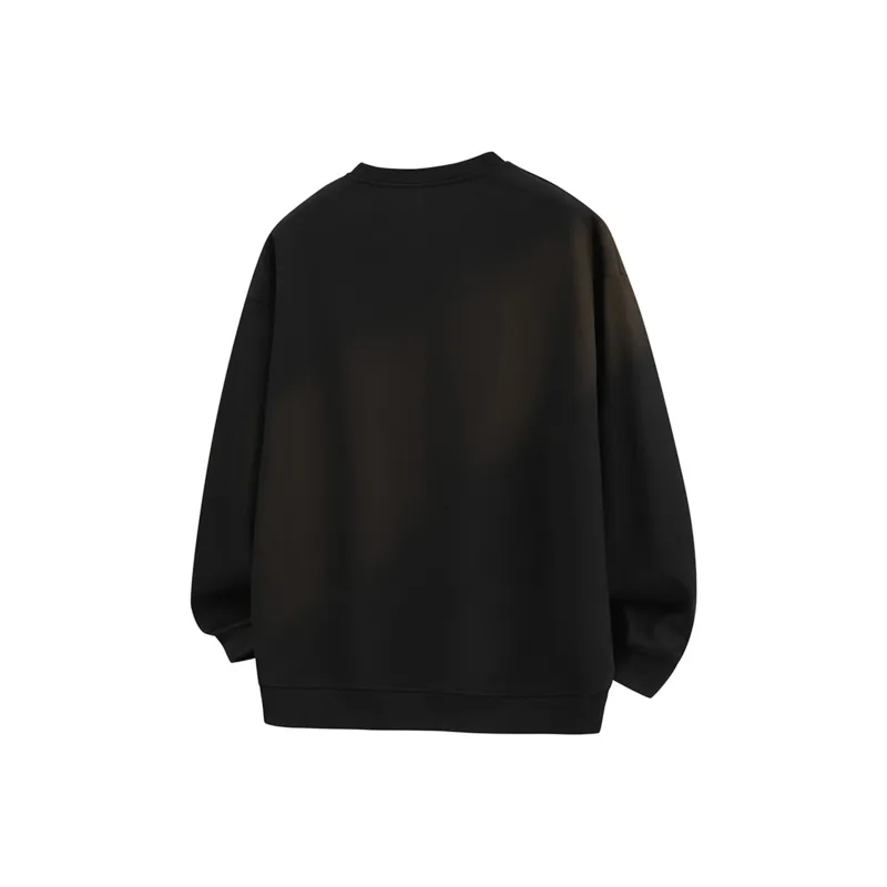 Warrior Huichao Riding The Wind Collection Sweatshirt Unisex Black-1