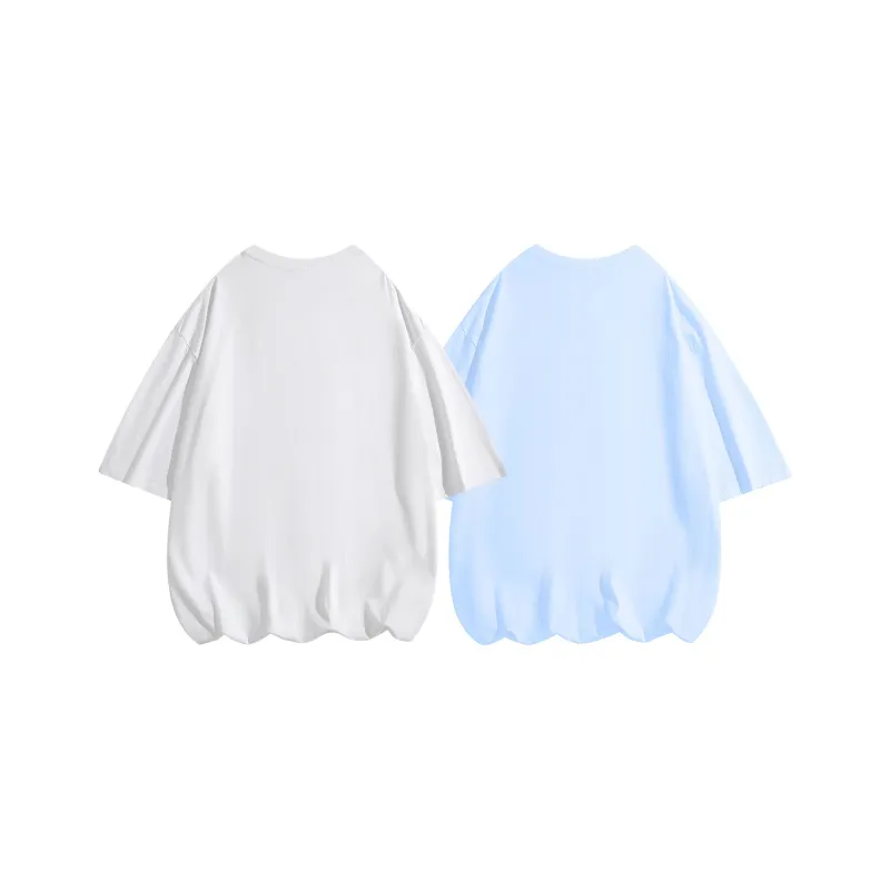 Kepu T Shirt Unisex 2 Pack 2 Pack White+White-8