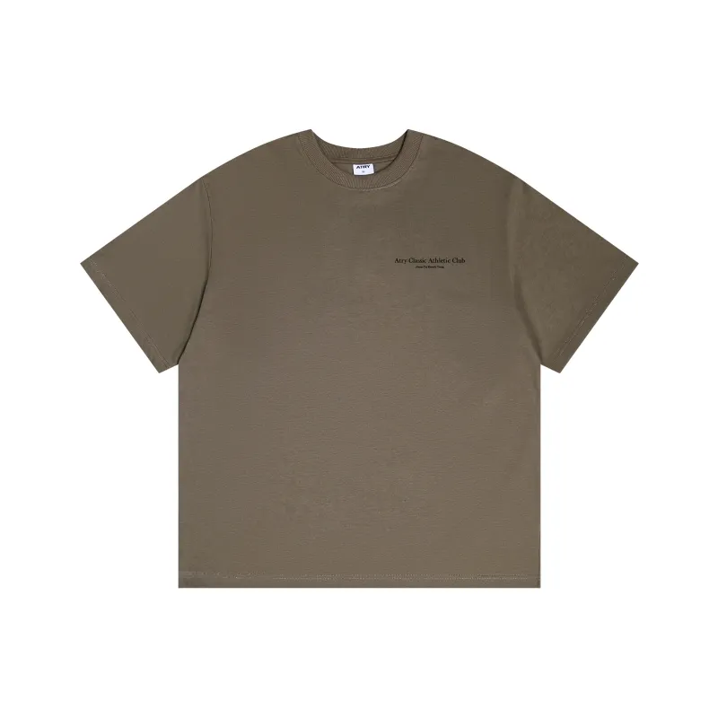 Atry Alphabet Slogan Series T Shirts Unisex-11