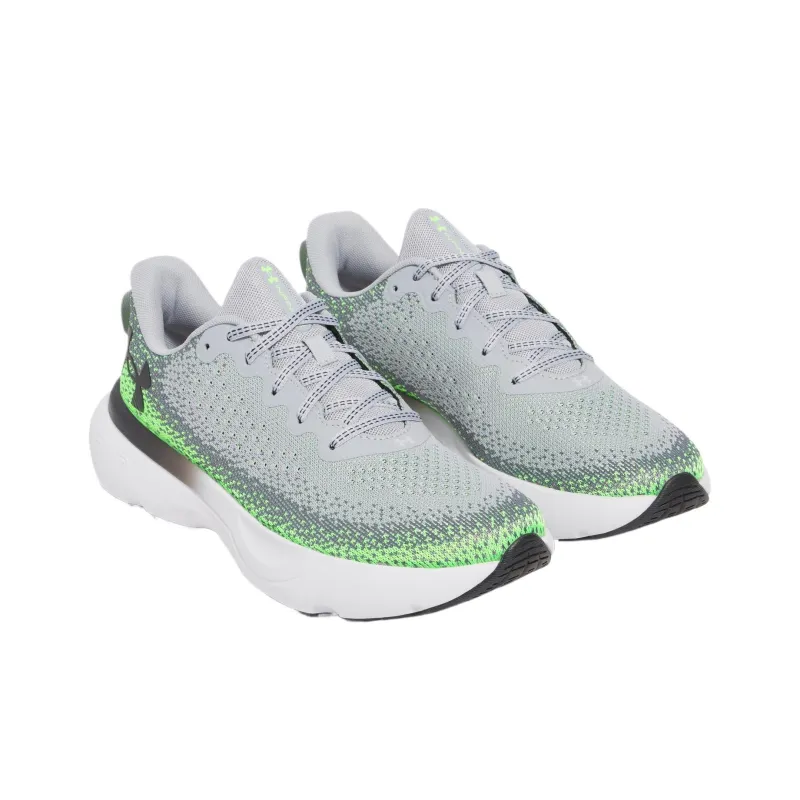 Under Armour Low Top Running Shoes Men's Gray-3