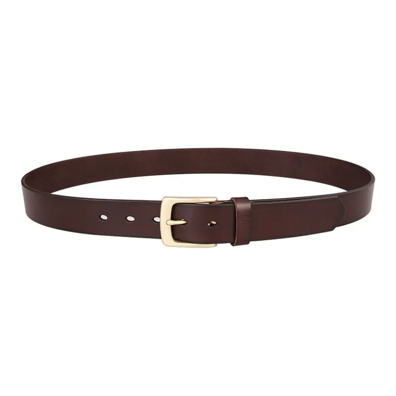 Cows Reign Top Grain Cow Leather Belts Unisex 3.4CM-2