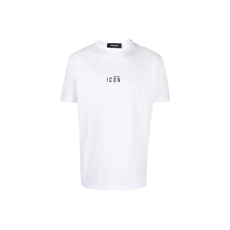 DSQUARED 2 Mini Icon print Boxy T shirt-0