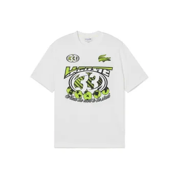 LACOSTE T Shirts Men White