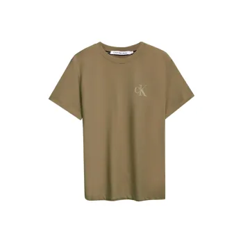 Calvin Klein T Shirts Unisex Army Green