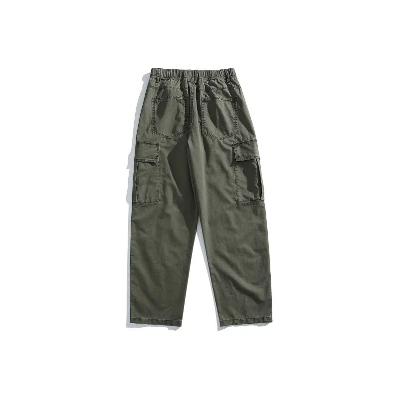 ROBINHOOD Casual Pants Unisex Khaki-9