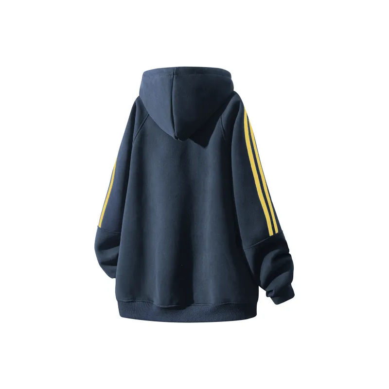 Warrior Huichao Riding The Wind Collection Sweatshirt Unisex White Heather Gray-3
