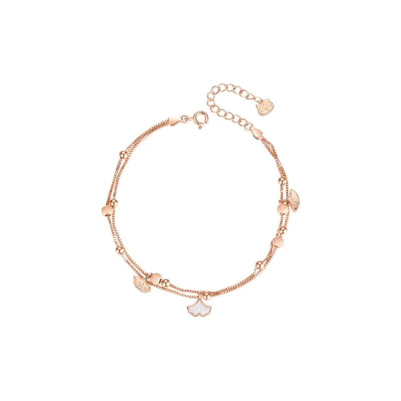 Fu Ru Ji 925 Sterling Silver Anklets Women's-0