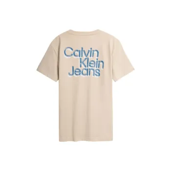 CALVIN KLEIN T Shirt Unisex Ecru