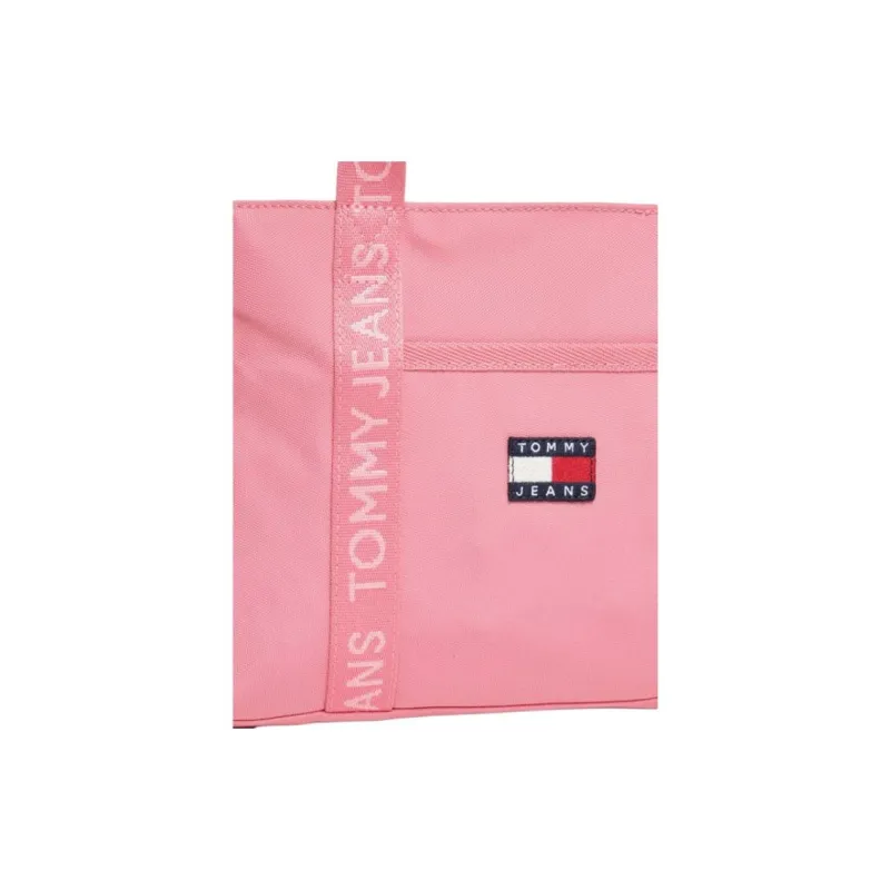 Tommy Hilfiger Polyester Tote Bag Shopping Bag Shoulder Bag Crossbody Bag Handbag Women's Pink-2