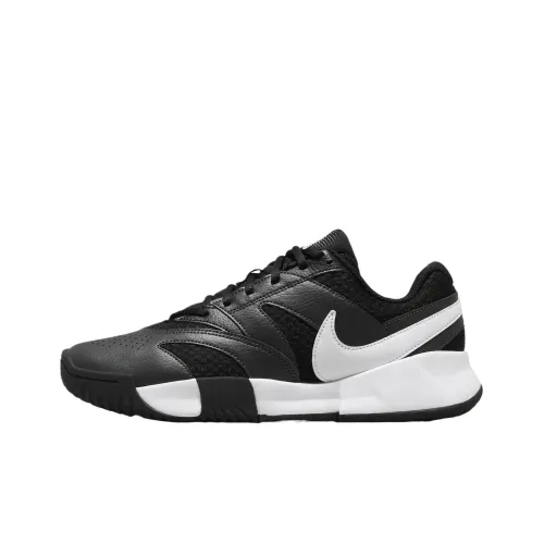 Nike Court Lite 4 Low Top Tennis Shoes Women's Black White