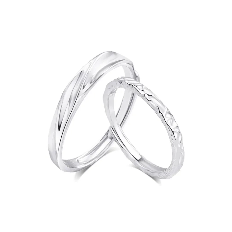 KUMET Sterling Silver Rings Unisex-0
