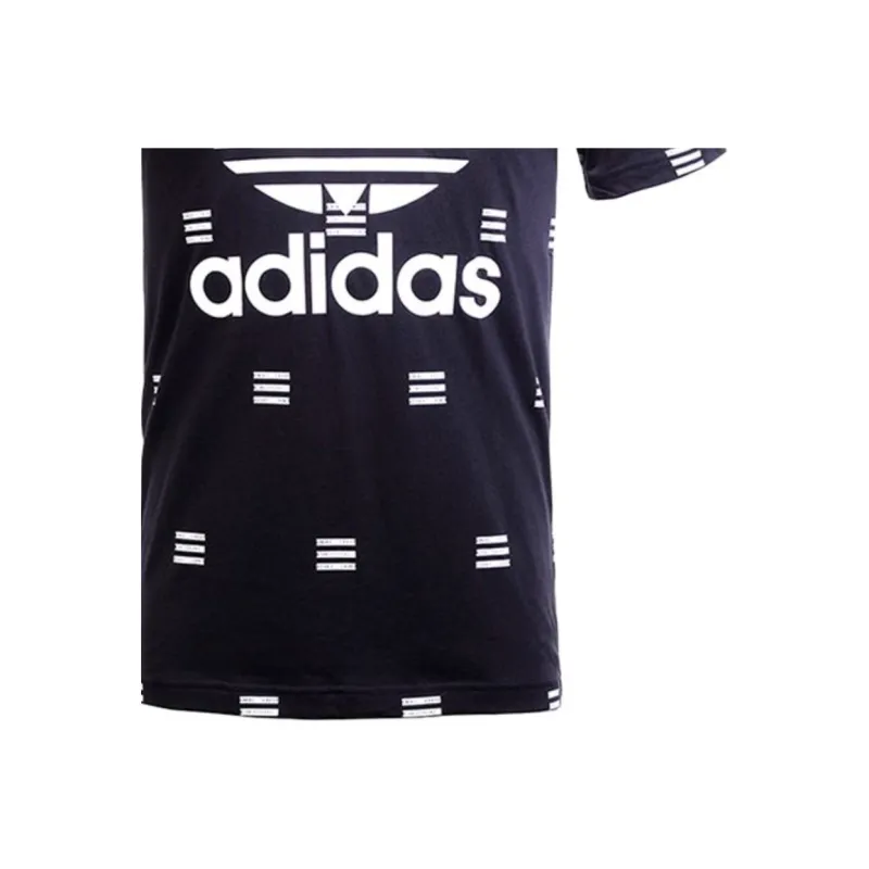 Adidas Originals 3S AOP T Shirt Men's Marine Blue-2