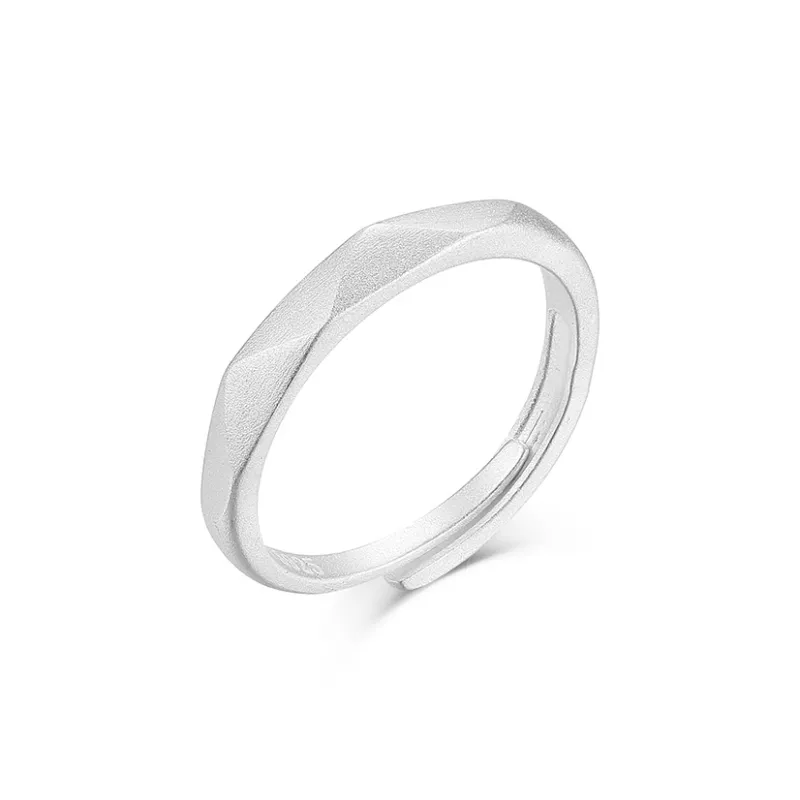 CENTURY&KINDLE S925 Silver Rings Unisex-6