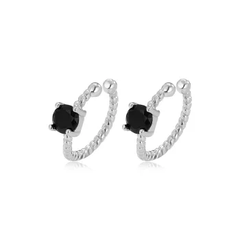 Yab S925 Silver Clip On Earrings Unisex