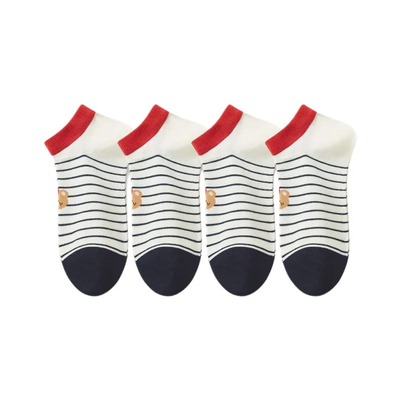 Temooues Ankle Socks Women's 4 Pack-7