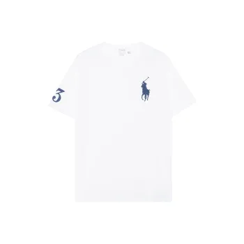 Polo Ralph Lauren SS23 Men's Embroidered Crewneck Tee White