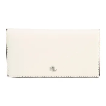 LAUREN RALPH LAUREN Leather Wallet Women's White
