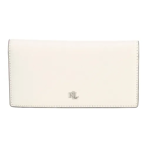 LAUREN RALPH LAUREN Leather Wallet Women's White