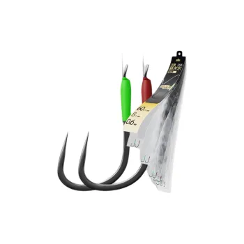 Handing Fish Hook Sanyo Raw Yarn High Carbon Steel Black Pit Barbless Hook