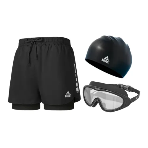 PEAK Swimming Sets Polyester Elastane Outdoor Men's Black