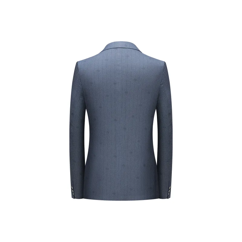 Maserati Business Suit Men's Gray Blue-1