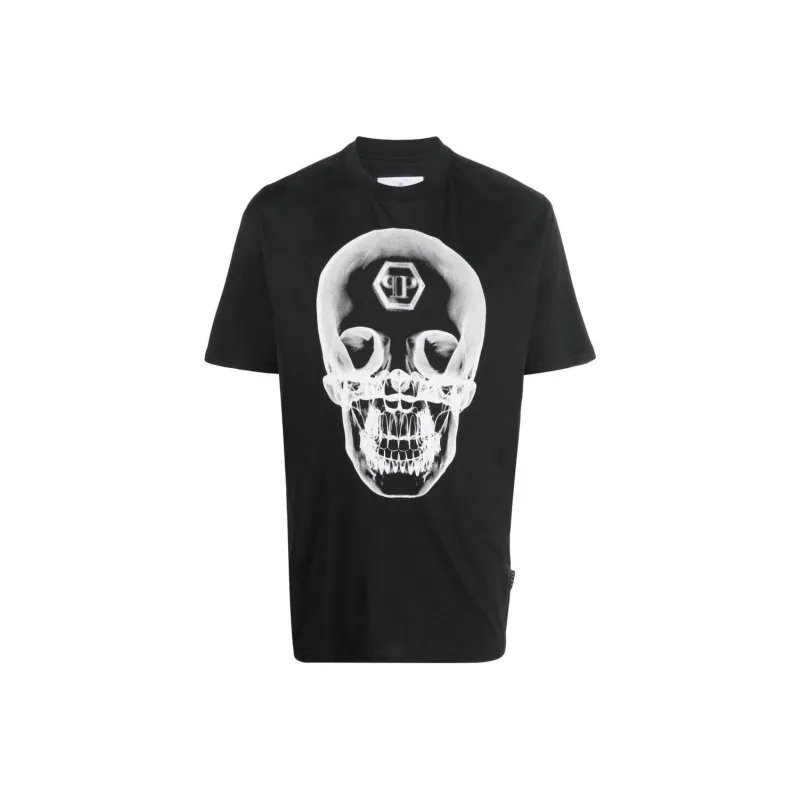 PHILIPP PLEIN Skull Print T shirt-0
