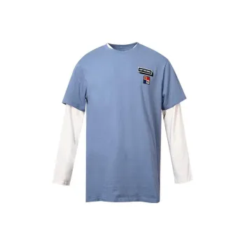 Vans T Shirts Unisex Gray Blue