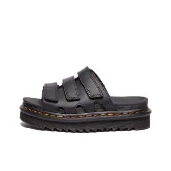 Dr.Martens Abrasion Resistant Slide Slippers Women's Black