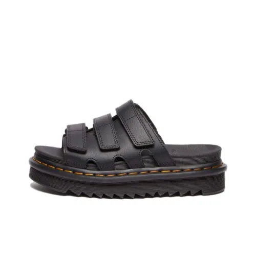 Dr.Martens Abrasion Resistant Slide Slippers Women's Black