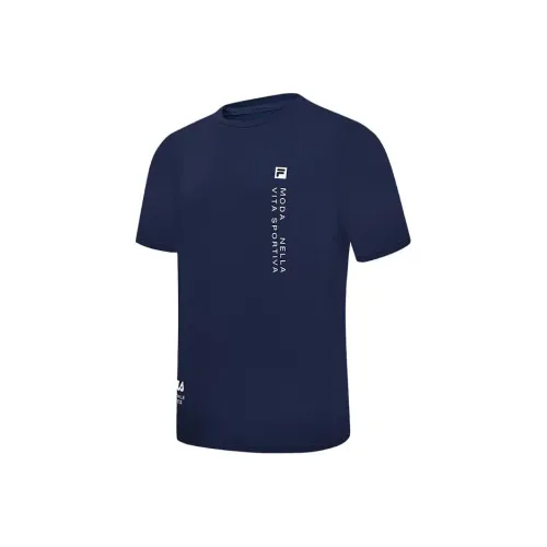 FILA T-Shirts Men Royal Blue