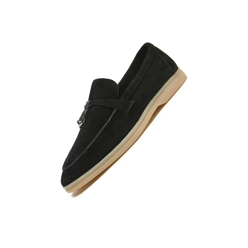Ruomini Men's Casual Shoes Men Low Top Black, Gray, Dark Blue, Nude, Apricot-1