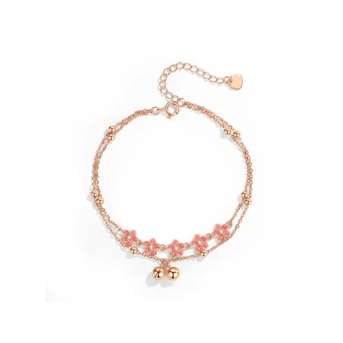 Fu Ru Ji 925 Sterling Silver Anklets Women's