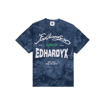 ED HARDY X T Shirts Unisex Blue
